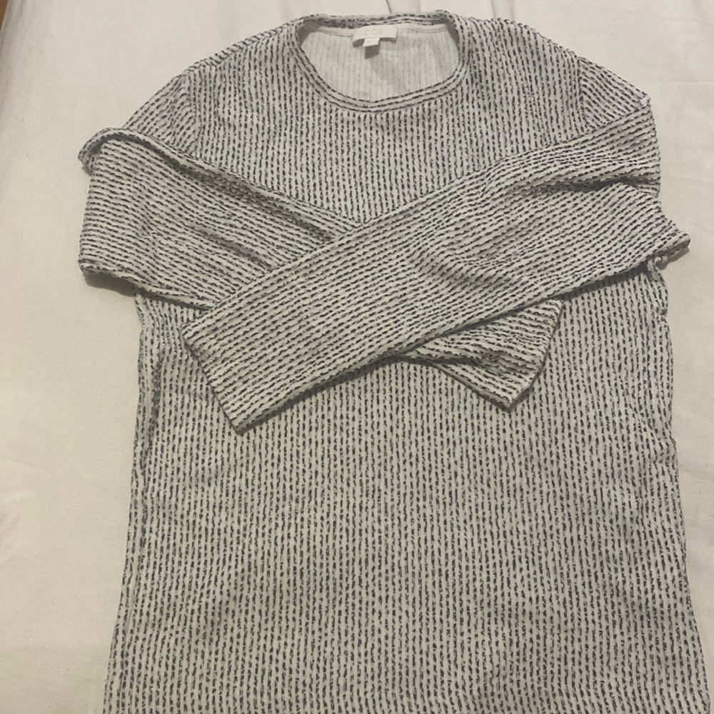COS knitted oversized striped sweater